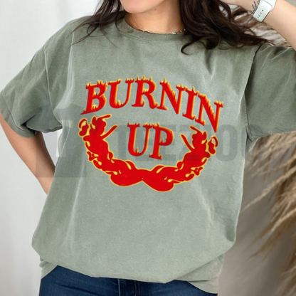 Burning Up Tour 2026 Shirt - Vintage 2000s Pop-Rock Graphic Tee