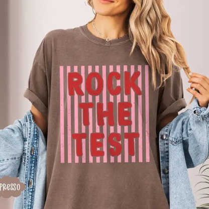 Test Day Teacher T-Shirt – Matching State Testing Team Tees