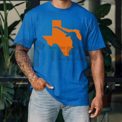 Texas State Map Shirt - Lone Star Pride Geographic Unisex Tee