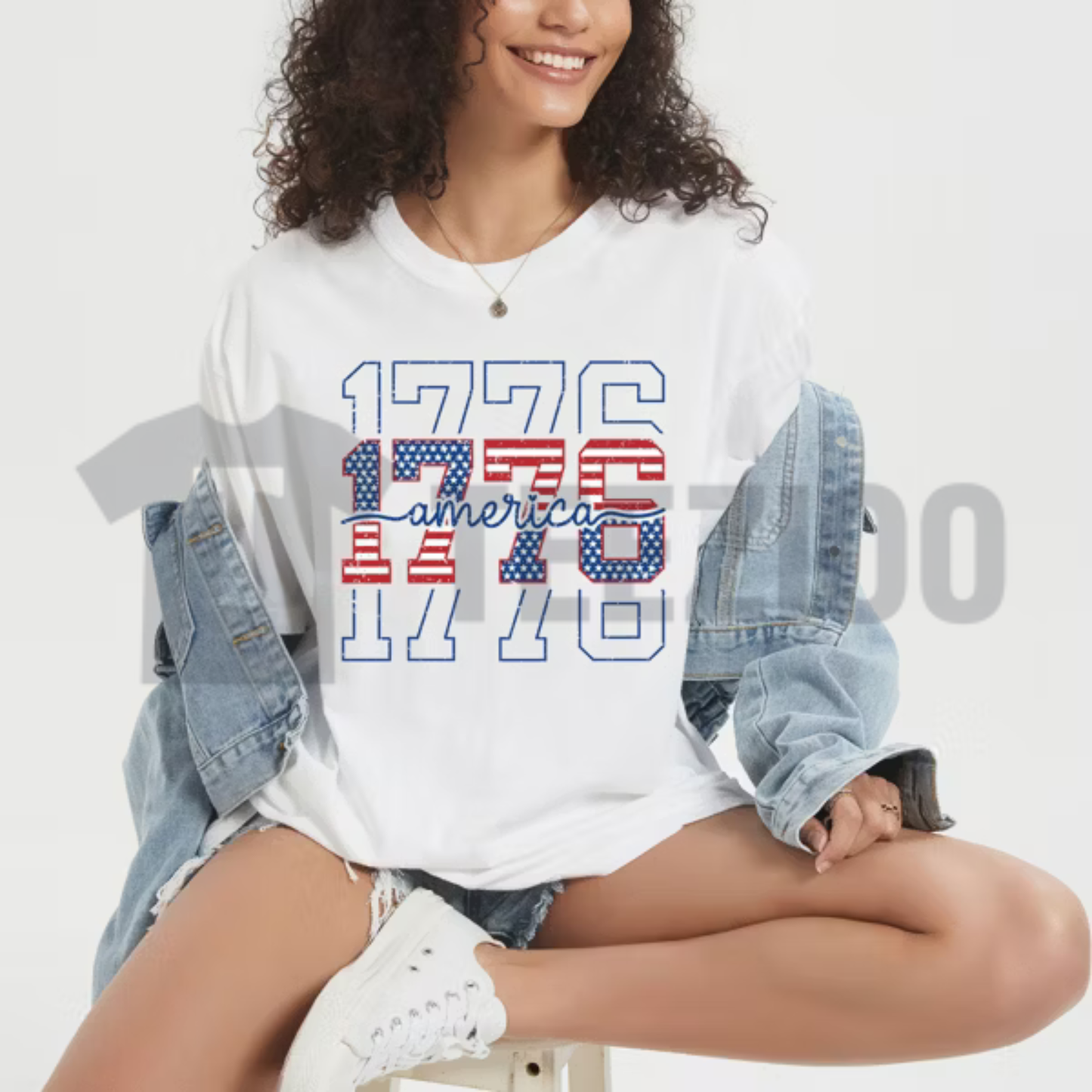Vintage America Day 250th Anniversary T-Shirt | Retro 1776