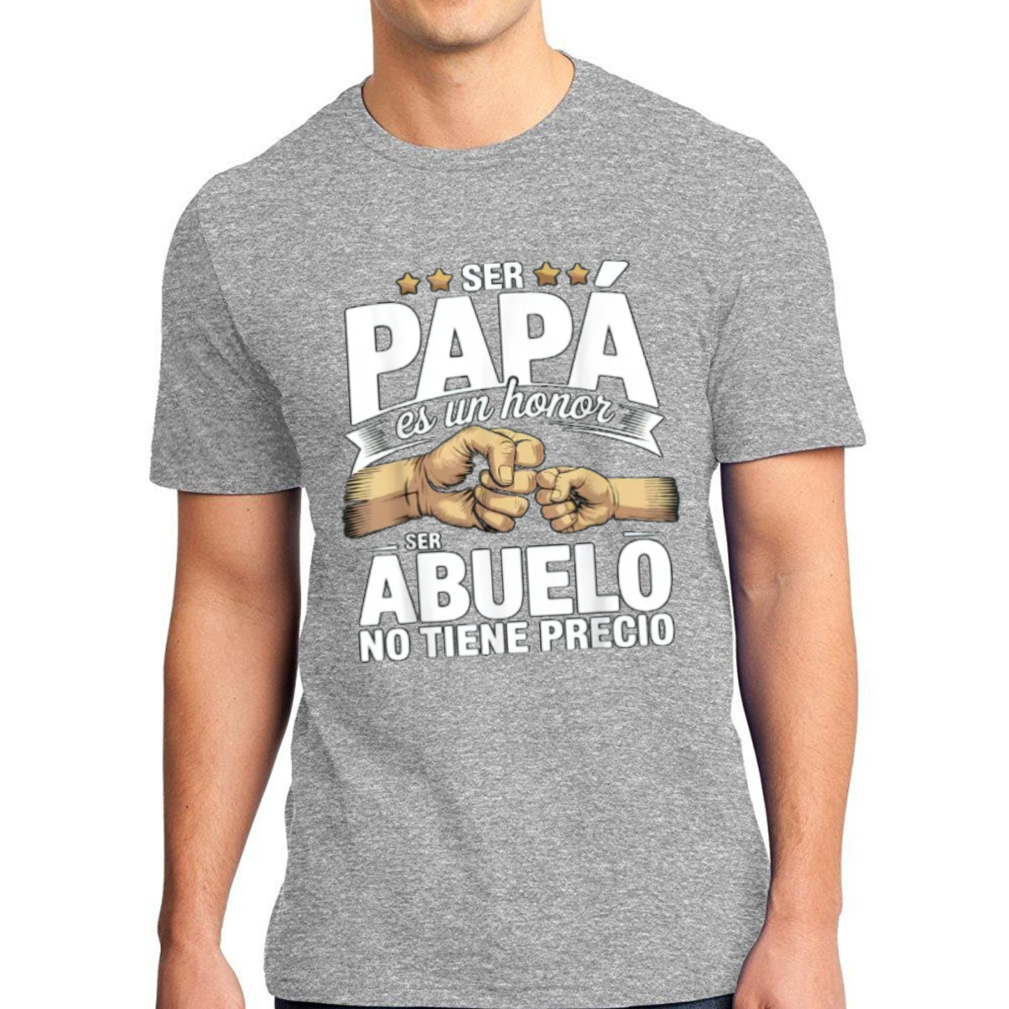 "Ser Abuelo" Retro Graphic Tee – Vintage Father's Day Menswear