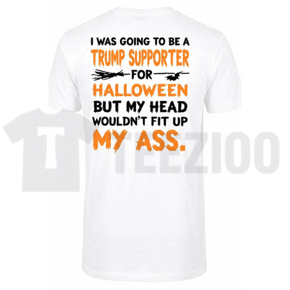 Sarcastic Bat Quote Back Print Top – Funny Political Halloween Graphic Apparel