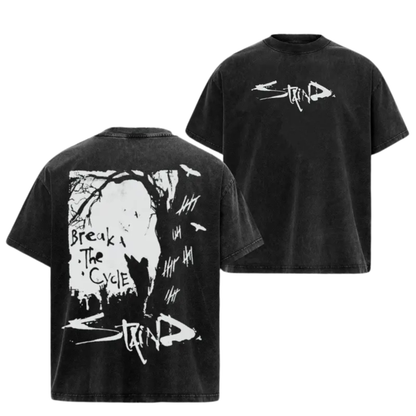Retro Staind "Break The Cycle" Tee – Nu-Metal Rock Graphic T-Shirt