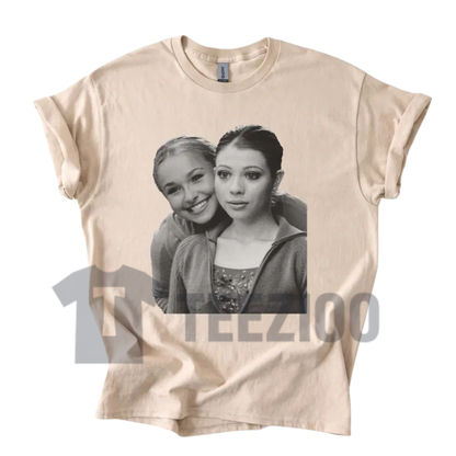 Michelle Trachtenberg & Hayden Panettiere Ice Princess 2005 Movie T-Shirt