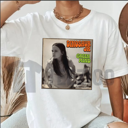 Dinosaur Jr. Green Mind T-Shirt – Official Retro 90s Alternative Rock Indie Band Graphic Tee