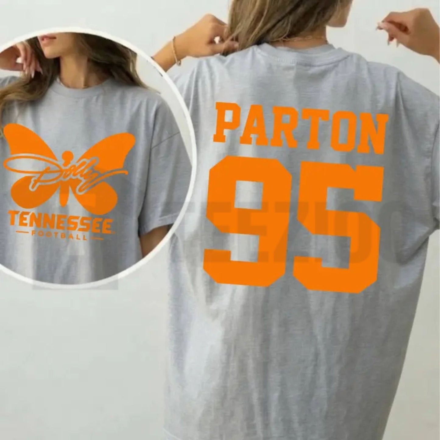 Vintage Country Music Game Day Top – Dolly Parton Tennessee 95 Graphic Apparel