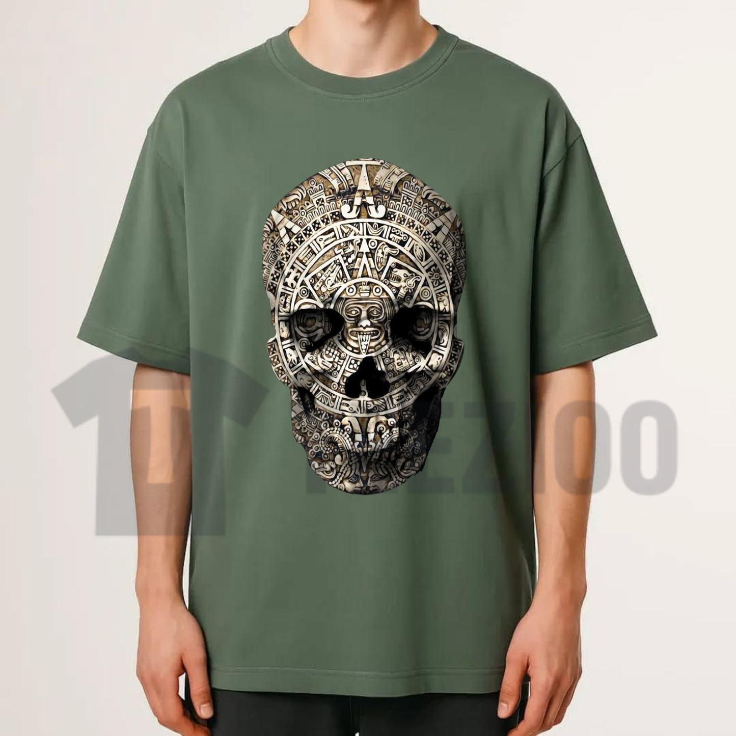 Chicano Skull Art Lowrider Shirt