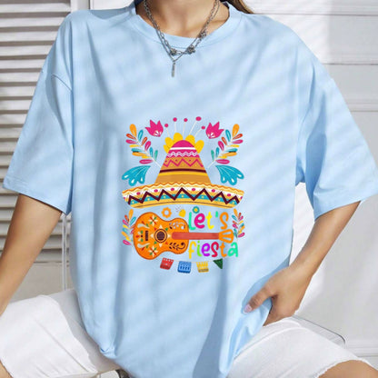 "Let’s Fiesta" Cinco de Mayo T-Shirt – Mexican Celebration Party Graphic Tee