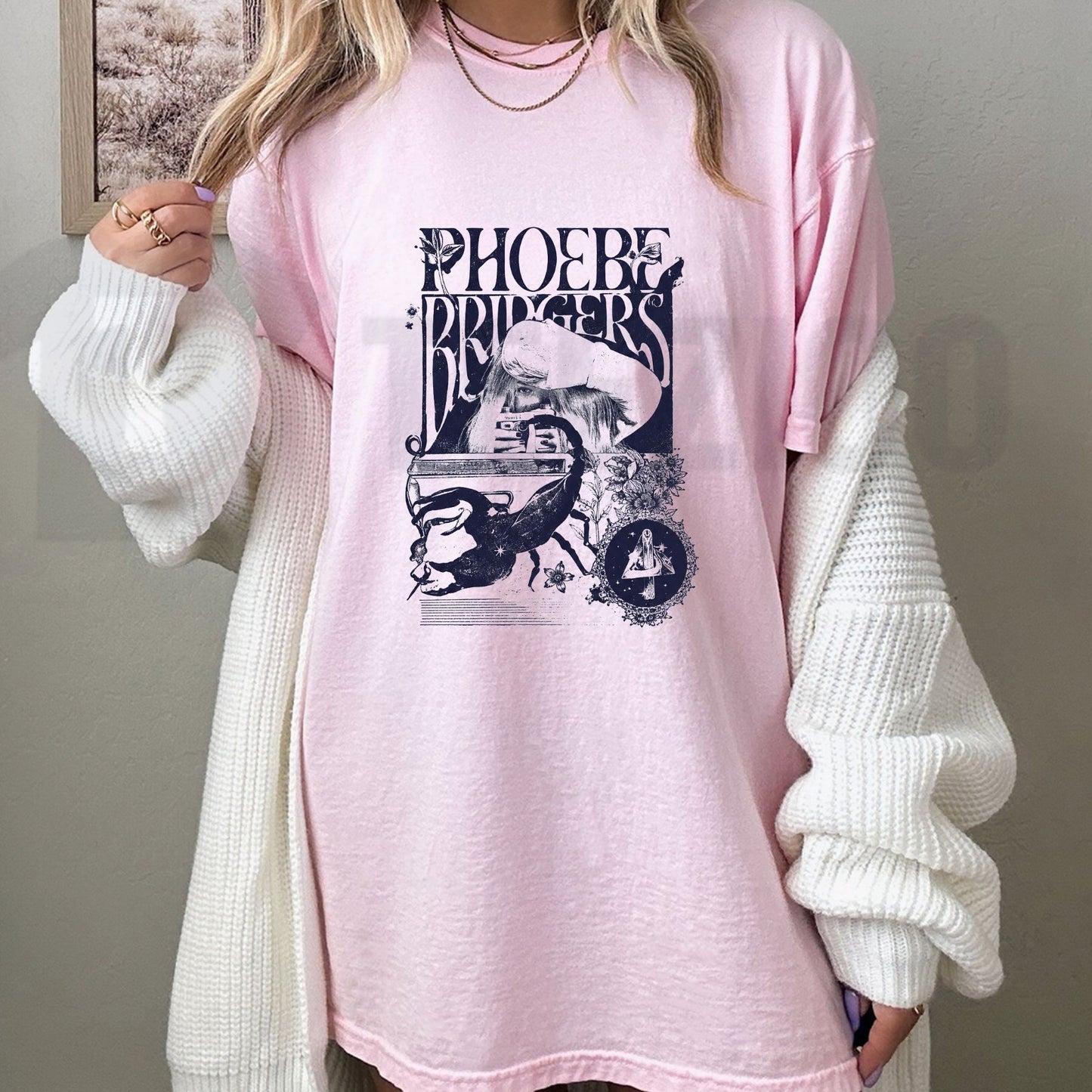 Phoebe Bridgers On Tour Harajuku Style Indie Rock Unisex Graphic T-Shirt