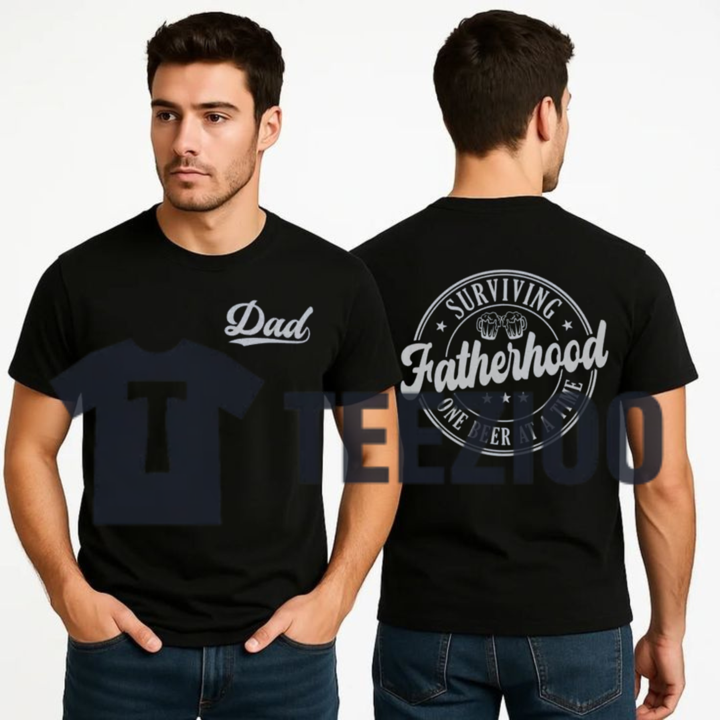 "Surviving Fatherhood" 2-Sided T-Shirt