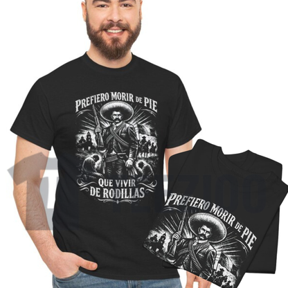 Emiliano Zapata Historical Icon Shirt - Mexican Revolution Hero Graphic Tee
