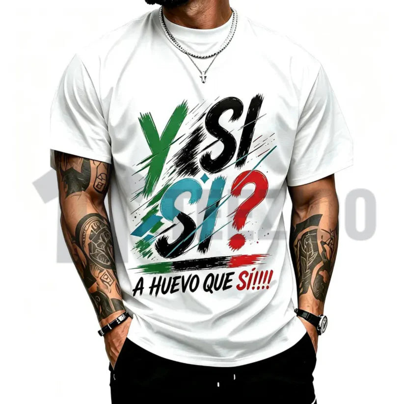 Mexico Spirit Graphic Tee – Bold Flag Colors Heritage Statement T-Shirt