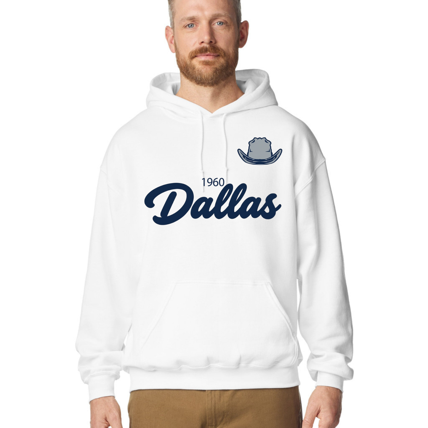 Retro City Football Hoodie - Vintage Hometown Sports Graphic Pullover