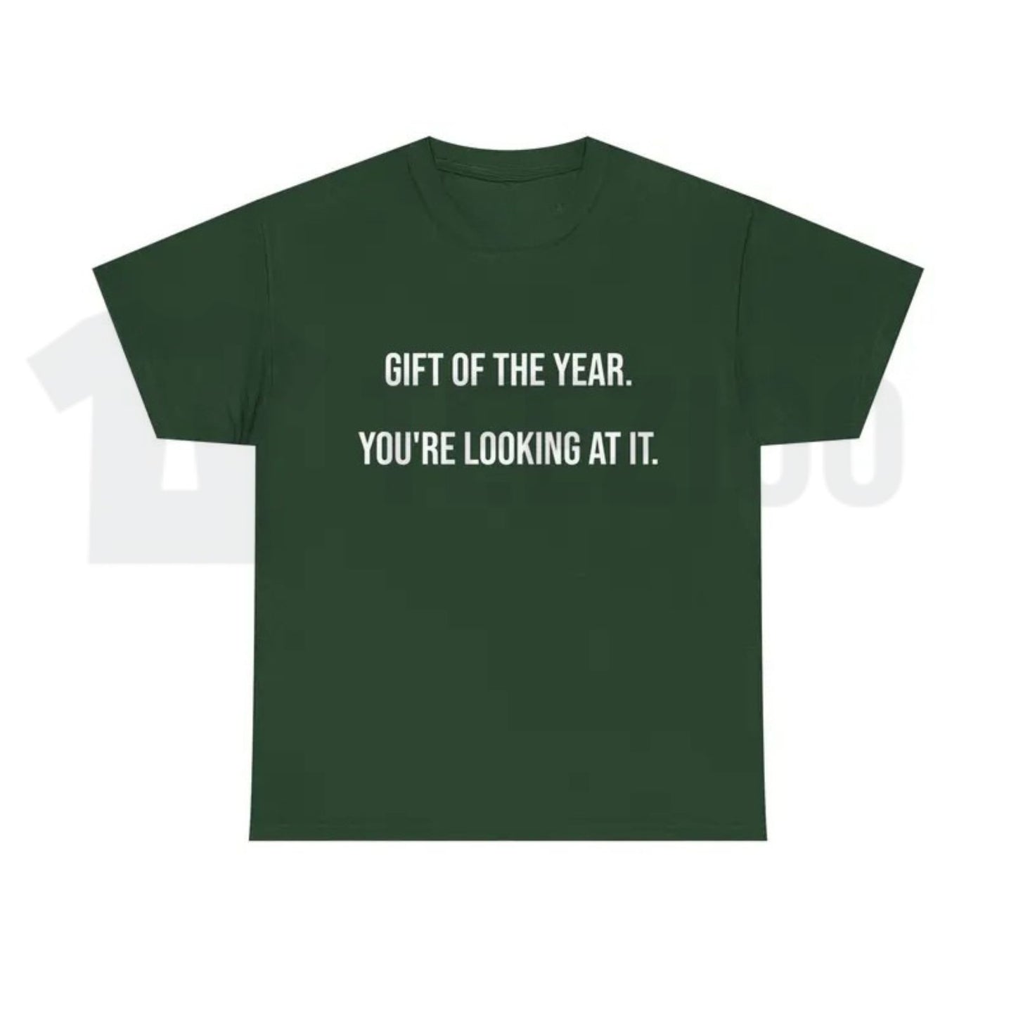 Gift Of The Year Graphic T-Shirt – Funny Father's Day Family Tee, Humorous Everyday Urban Streetwear Shirt for Men