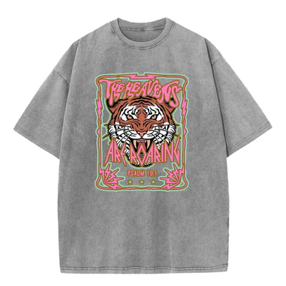 Wayii Fashion "The Heavens" Tiger T-Shirt