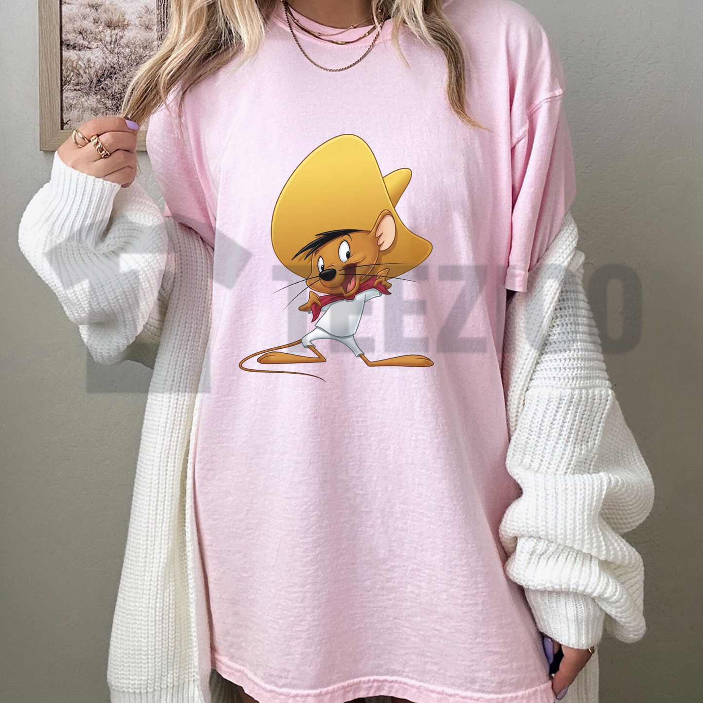 Looney Tunes Speedy Gonzales Tee – Retro 90s Cartoon Graphic Shirt