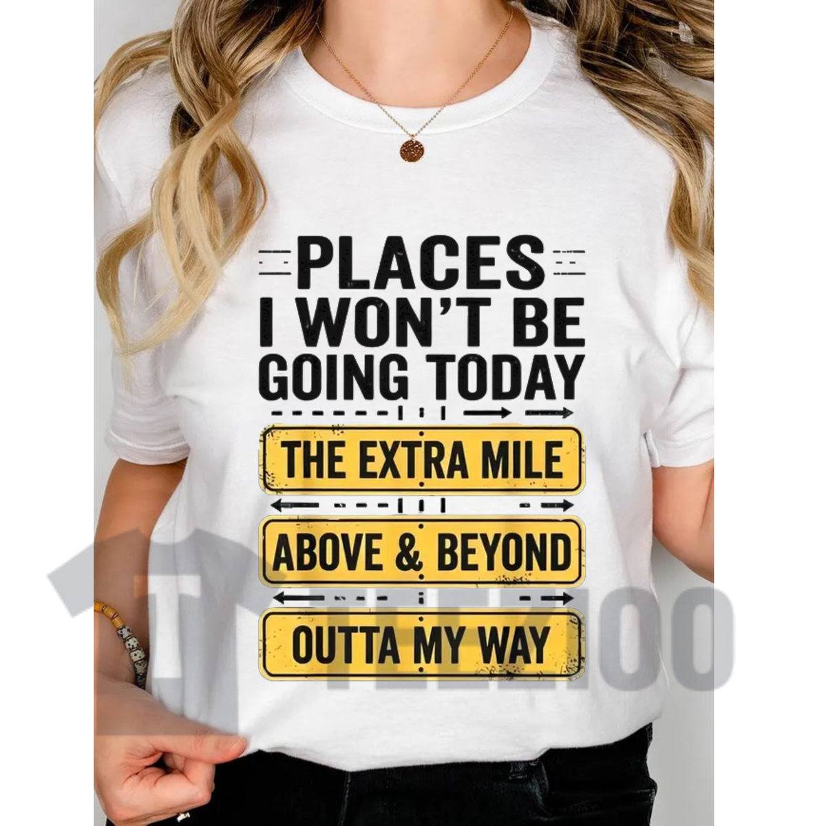 Places I Wont Be Going Today Quote Shirt - Funny Introvert Graphic Tee