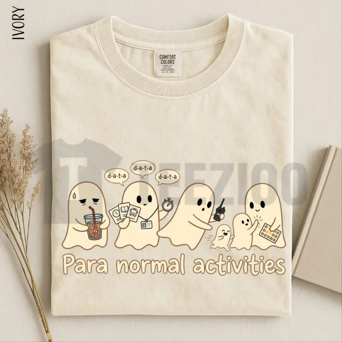 Para Normal Activities Shirt - Funny Ghost Paraprofessional & Teacher Tee
