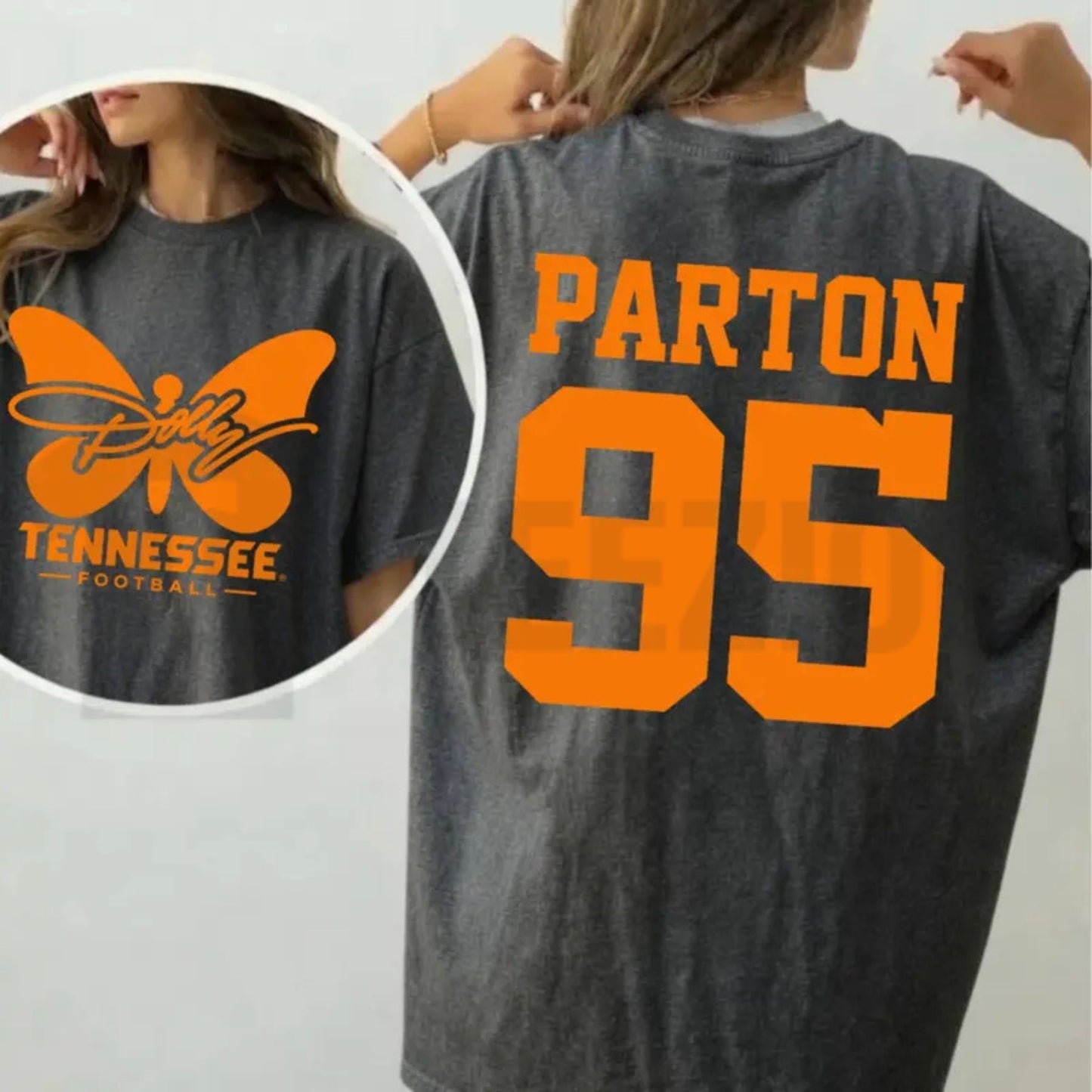 Vintage Country Music Game Day Top – Dolly Parton Tennessee 95 Graphic Apparel