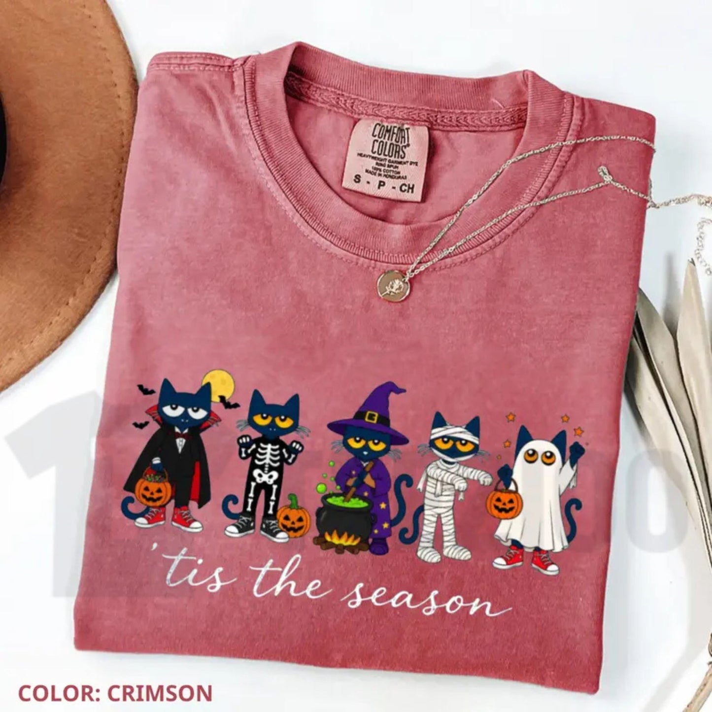 Groovy Pete The Cat Halloween Teacher Shirt Tis The Season Classroom Tee