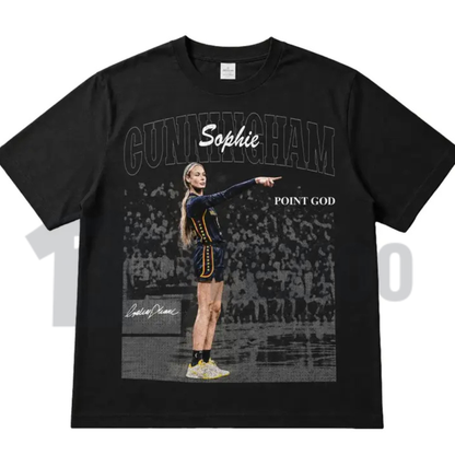 Sophie Cunningham Basketball T-Shirt - Retro 90s Vintage Graphic Tee