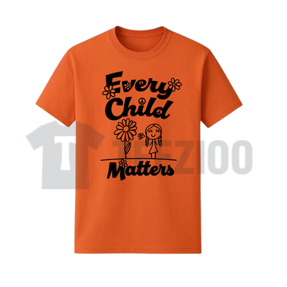Every Child Matters Orange Shirt Day Tee - Indigenous Awareness Shirt