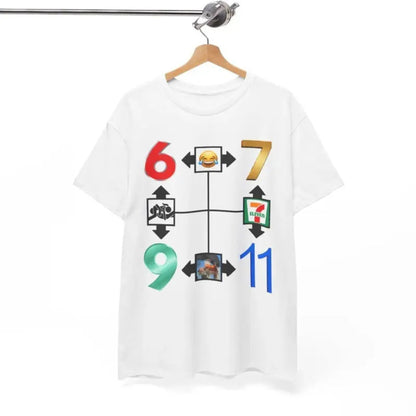 67911 Unisex Heavy Cotton T-Shirt – Premium 100% Cotton Structured Graphic Tee, Soft Lived-In Heavyweight Industrial Top, Made in USA - Teezioo