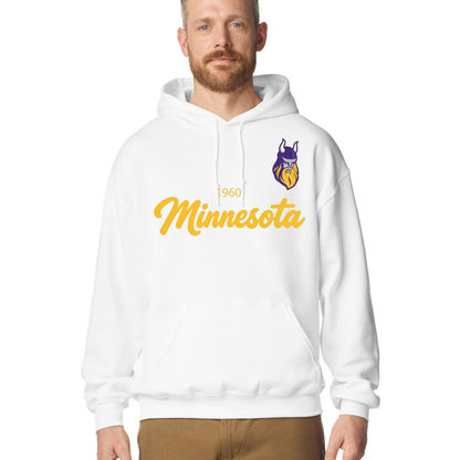 Retro City Football Hoodie - Vintage Hometown Sports Graphic Pullover