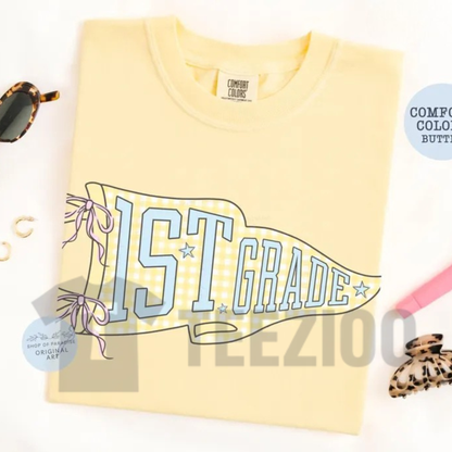 "1st Grade Team" Shirt – Comfort Colors® Custom Teacher Squad Tee