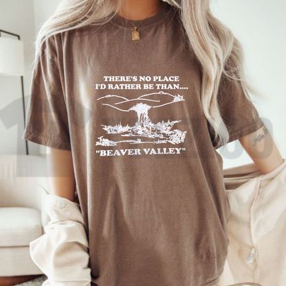 Inappropriate Beaver Humor Top – Beaver Valley Offensive Funny Novelty Graphic Apparel