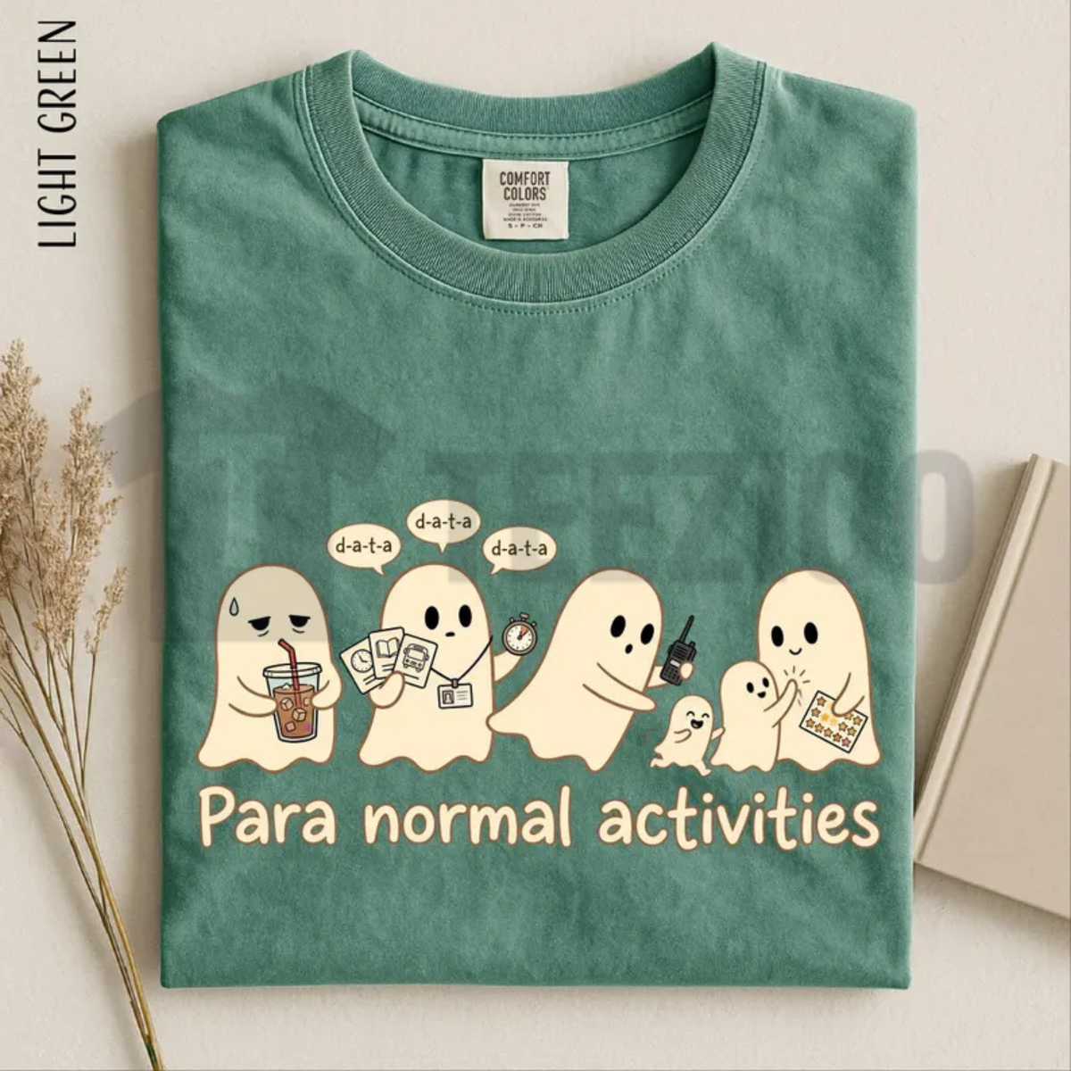 Para Normal Activities Shirt - Funny Ghost Paraprofessional & Teacher Tee