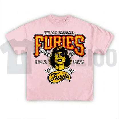 Furies NYC Baseball Tee – Retro 1979 Vintage Graphic Shirt