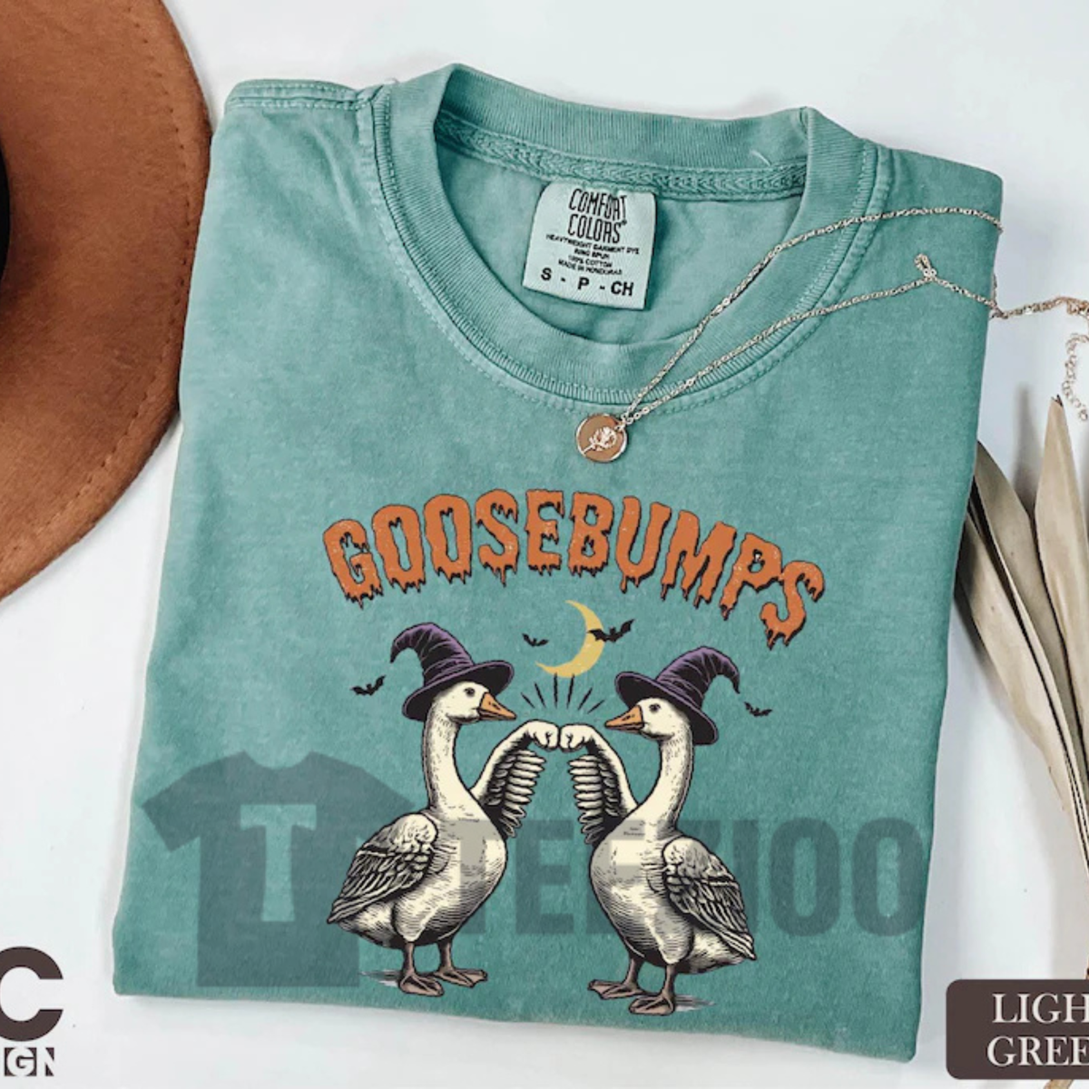 Goose Bumps Halloween Shirt - Funny Spooky Season Graphic Tee