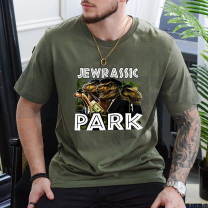 Jewrassic Park T-Shirt – Prehistoric Movie Parody Graphic Tee
