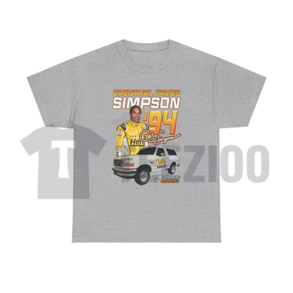 OJ Simpson 94 Shirt - Professional Racer Case Parody Retro Graphic Tee