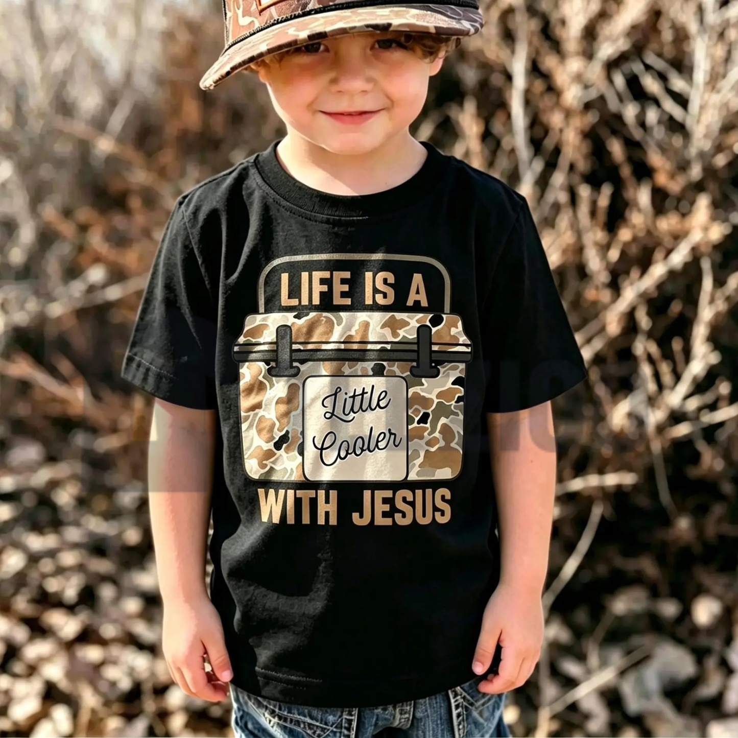 Jesus Loves Me Youth Shirt - Kids Faith-Based Sunday School Graphic Tee