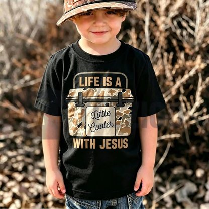Jesus Loves Me Youth Shirt - Kids Faith-Based Sunday School Graphic Tee