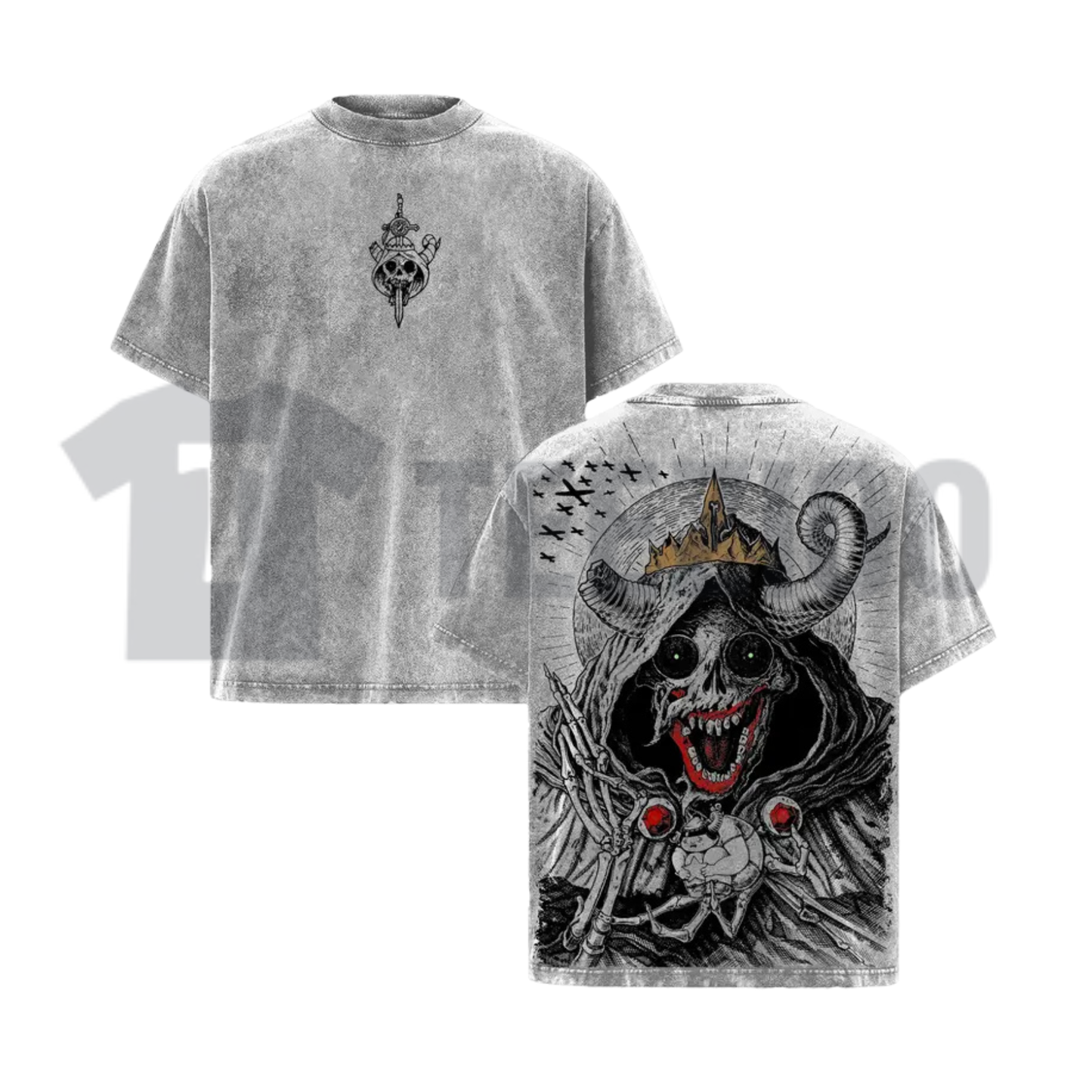 The Lich Adventure Time T-Shirt - Retro Cartoon Villain Vintage Graphic Tee