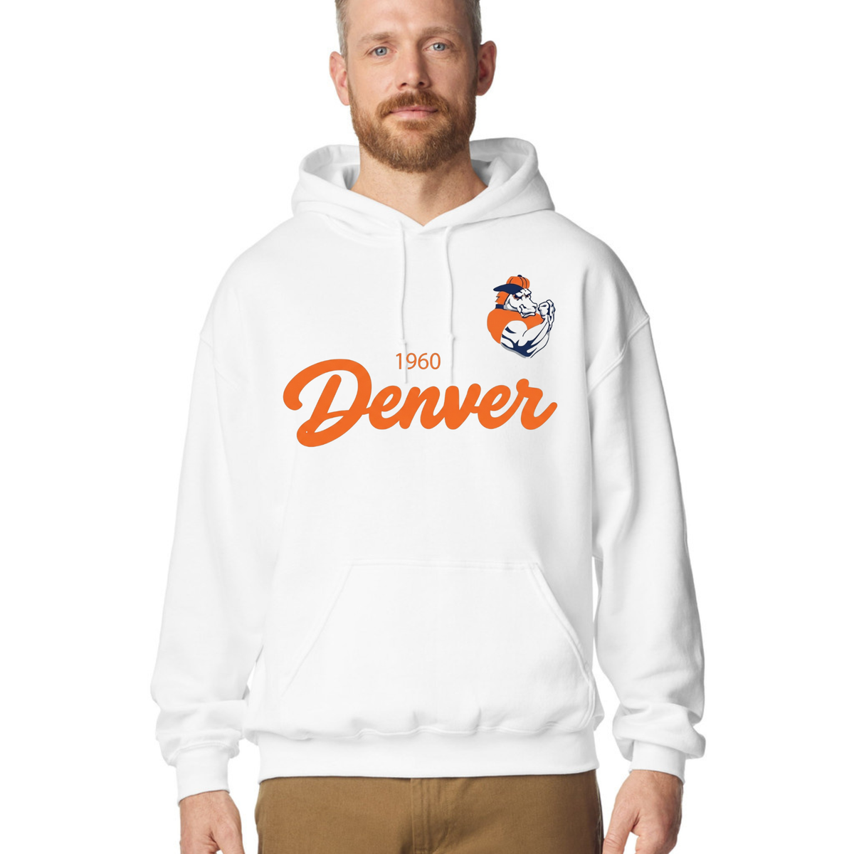 Retro City Football Hoodie - Vintage Hometown Sports Graphic Pullover