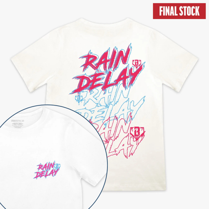 "Rain Delay" Lightning Bolt T-Shirt – Retro Electric Graphic Tee