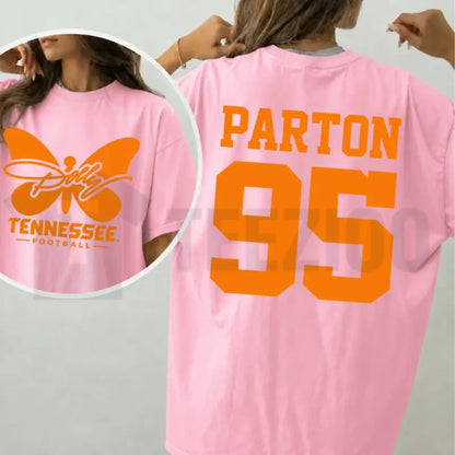 Vintage Country Music Game Day Top – Dolly Parton Tennessee 95 Graphic Apparel