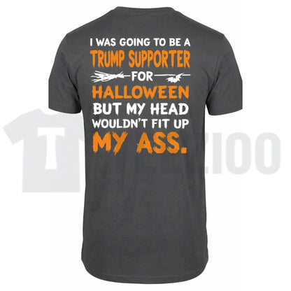 Sarcastic Bat Quote Back Print Top – Funny Political Halloween Graphic Apparel