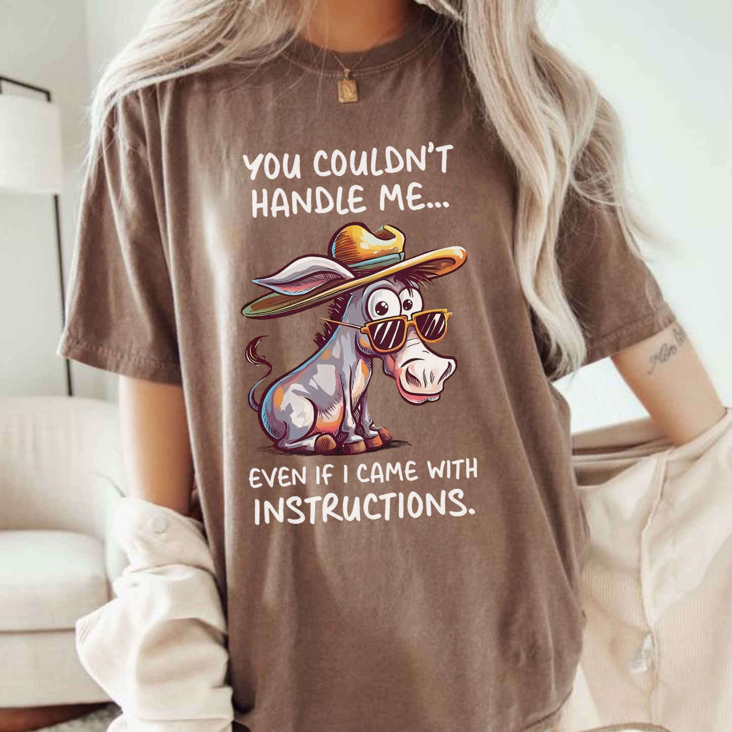 Funny Illustrated Animal T-Shirt – Comfort Colors