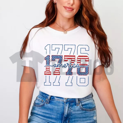 Vintage America Day 250th Anniversary T-Shirt | Retro 1776