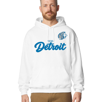 Retro City Football Hoodie - Vintage Hometown Sports Graphic Pullover