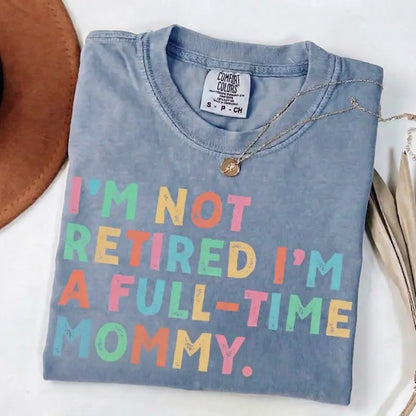 Aesthetic Floral Grandma Retirement T-Shirt