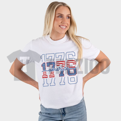 Vintage America Day 250th Anniversary T-Shirt | Retro 1776