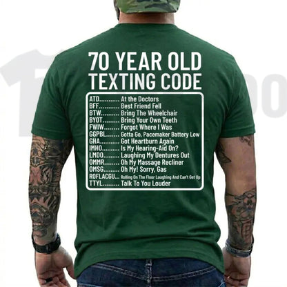 ATD At The Doctors 70th Birthday Tee – Funny Aging Humour Sarcastic Shirt - Teezioo