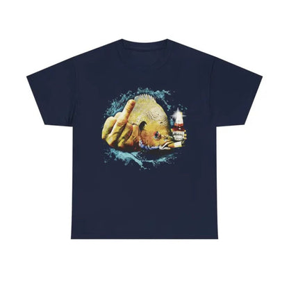 "Dope Bluegill" Fishing T-Shirt – Funny Attitude Fish Graphic Tee, Unisex Cotton Shirt - Teezioo