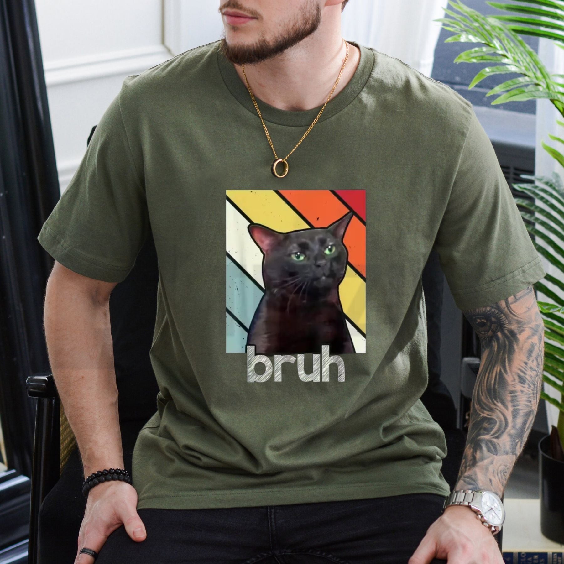 Funny Bros and Cat Meme Tee – Cute Boys Valentines Day Shirt - Teezioo